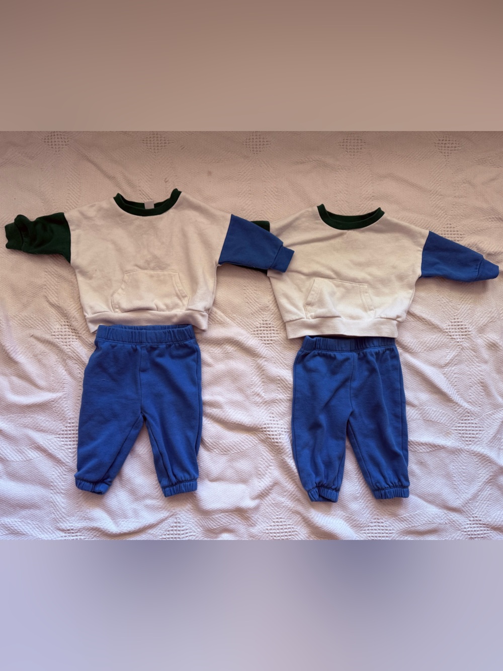 Joe Fresh Colour Block Sweater | 3-6M | TWIN